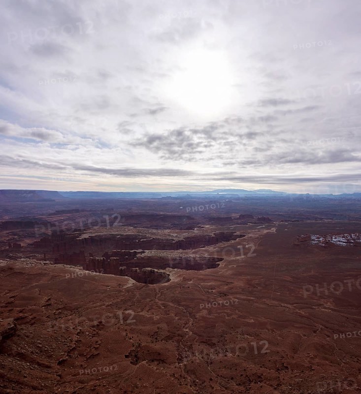 View of erosion landscape from Grand View Point Overlook