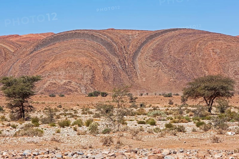 Rock formation in the Anti-Atlas