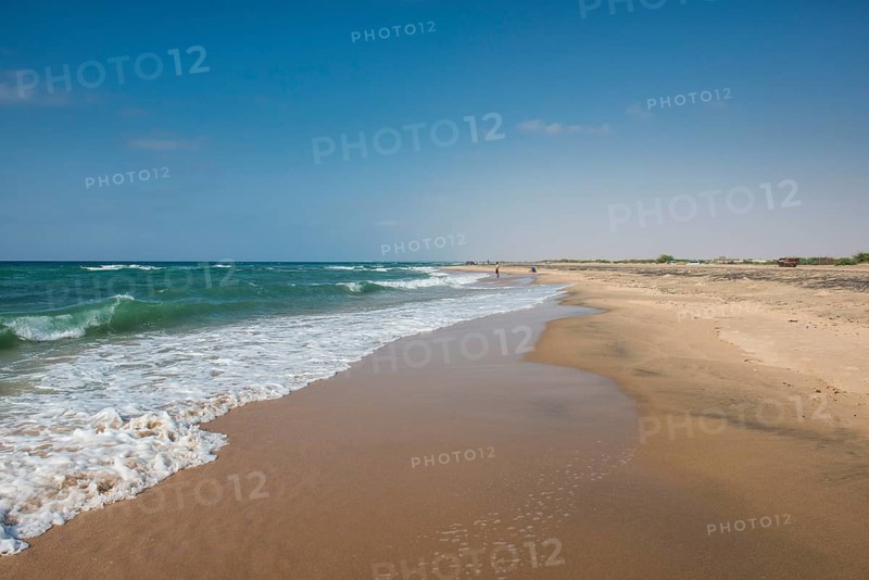Indian ocean coast near the coastal town of Berbera