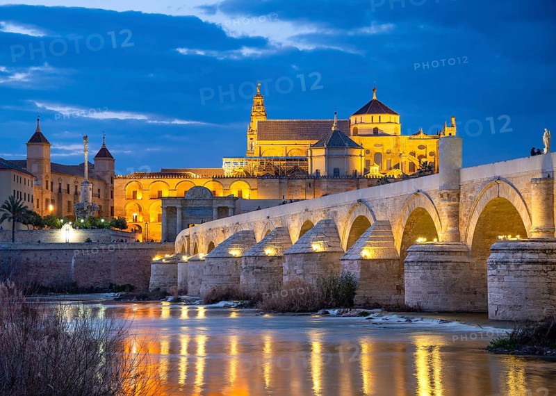 Illuminated Puente Romano