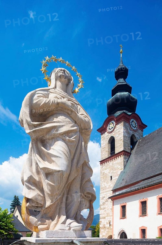 Marien pilgrimage church with Marienbrunnen
