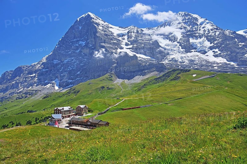 Kleine Scheidegg off the Eiger and Moench