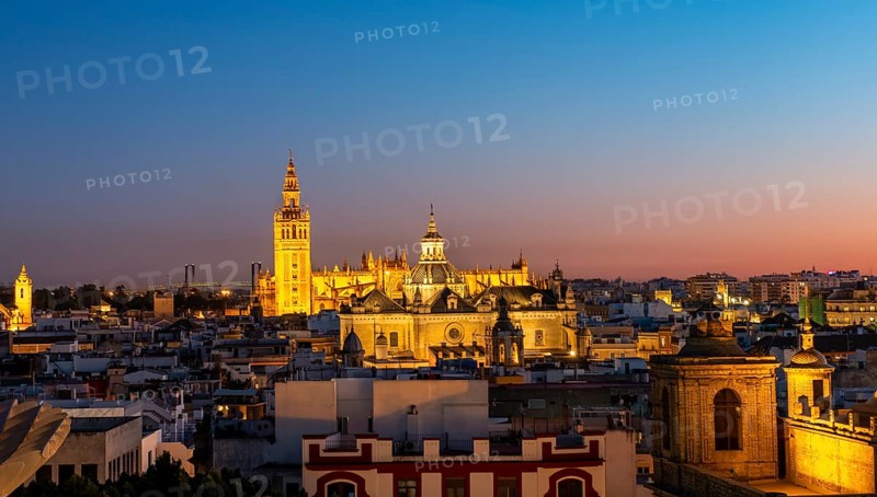 View from Metropol Parasol over the city