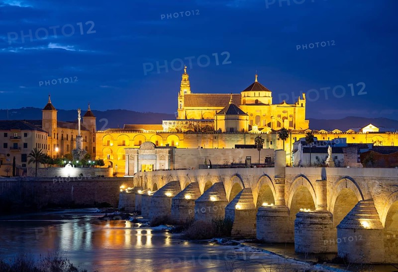 Illuminated Puente Romano