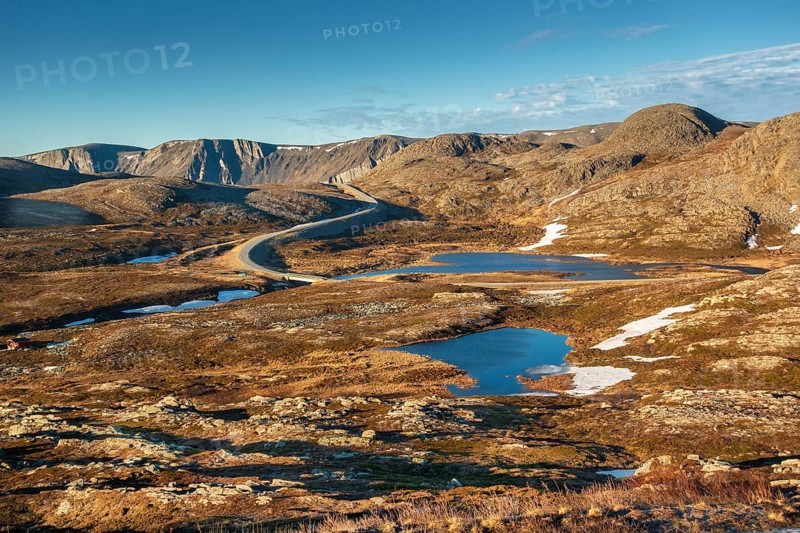 Road to North Cape by car