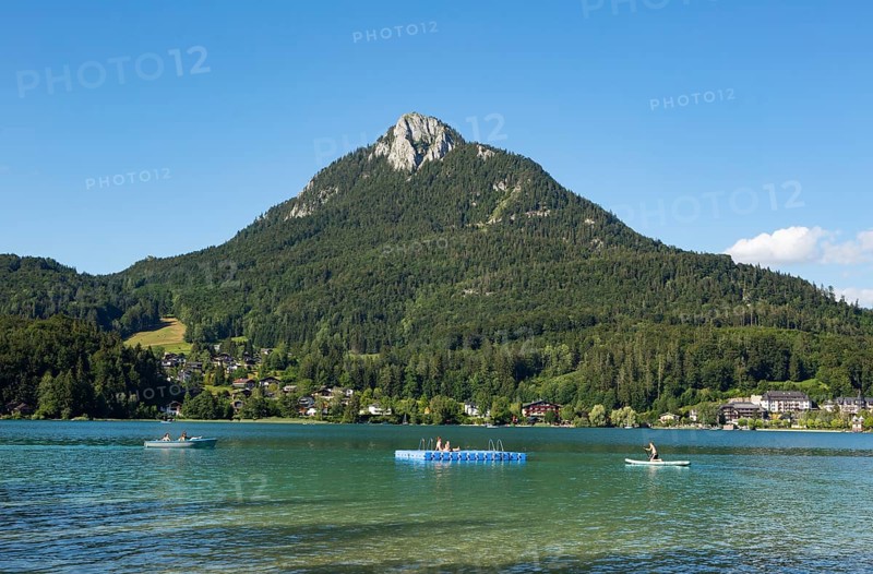 Fuschl am See with Frauenkopf