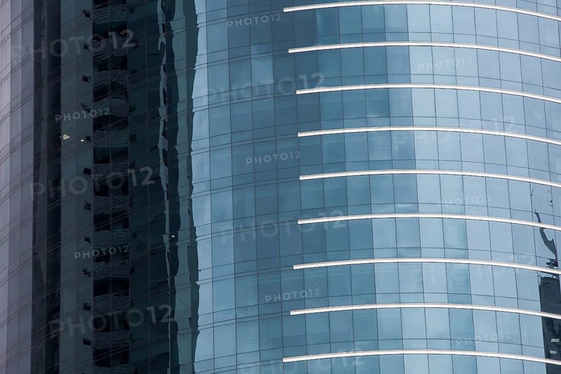 Glass facade