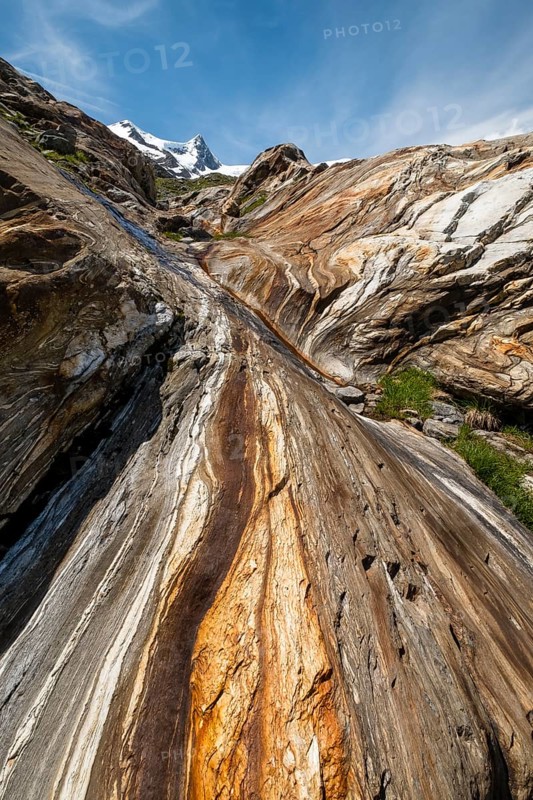 Glacial fluting of Schlatenkees