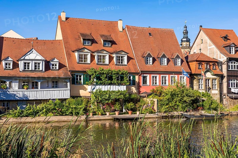 Little Venice on the river Regnitz