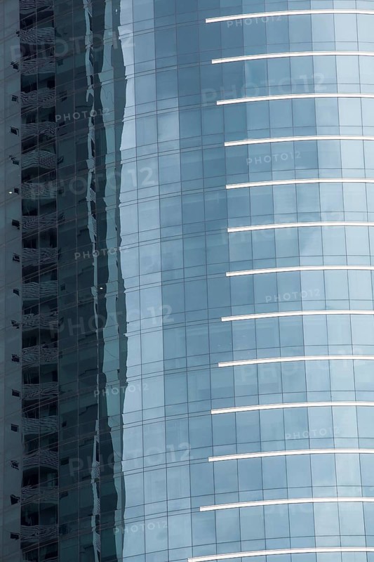 Glass facade