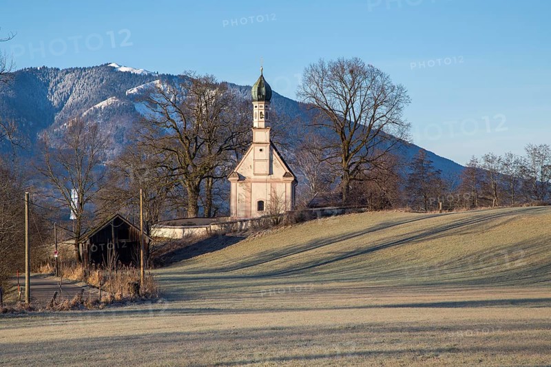 Chapel of St. George or Ramsachkircherl on the Murnauer moss