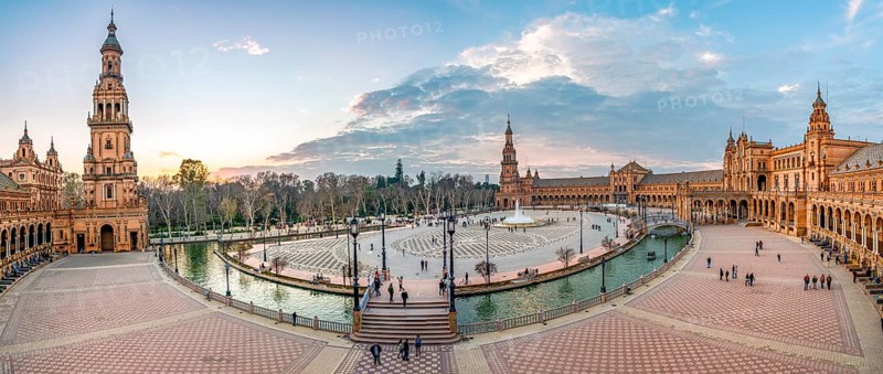 View over the Plaza de Espana