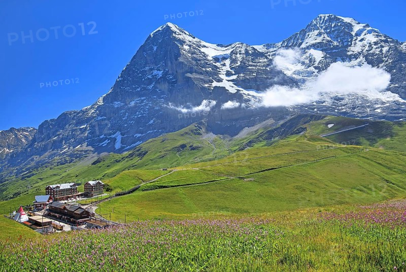 Kleine Scheidegg off the Eiger and Moench