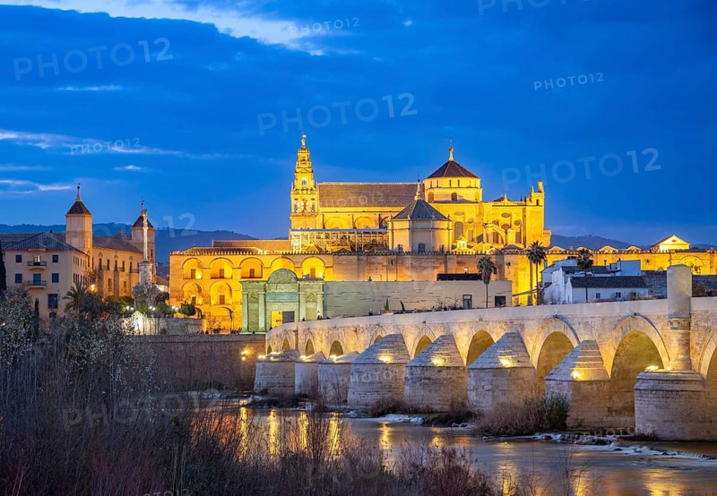 Illuminated Puente Romano