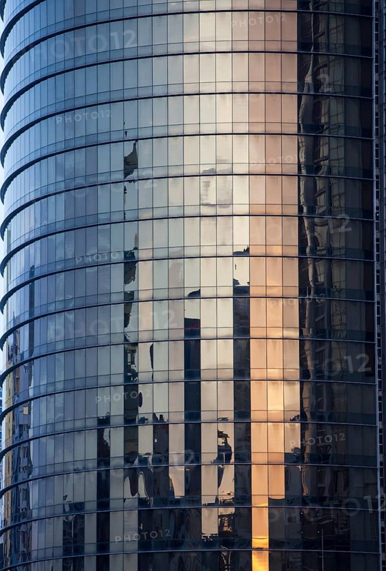 Glass facade