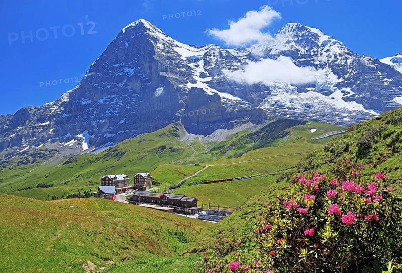 Kleine Scheidegg off the Eiger and Moench