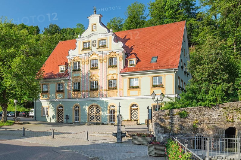 City hall with rococo facade