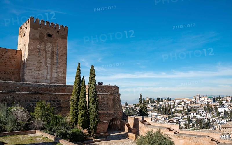 Tower of the Alcazaba Fortress