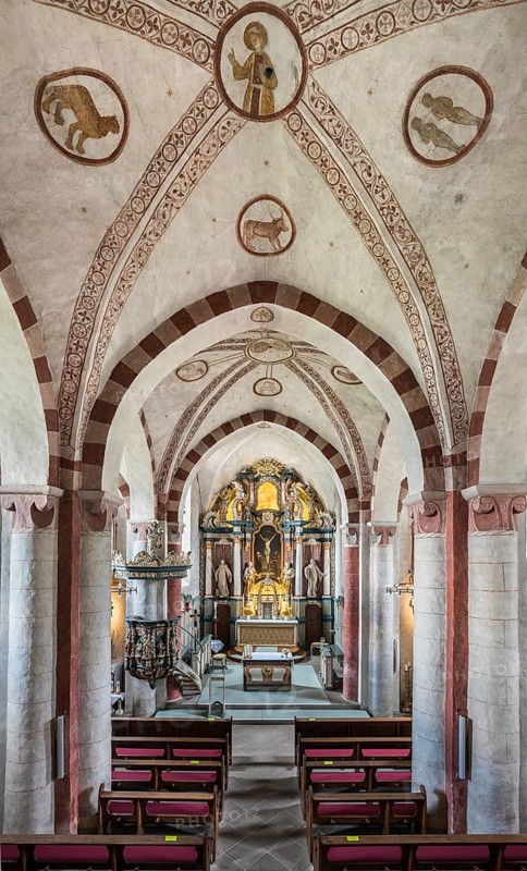 Nave and choir