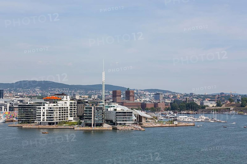 City panorama Oslo