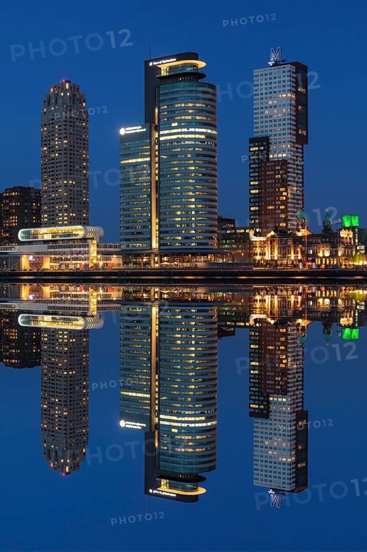 Skyline with World Port Center
