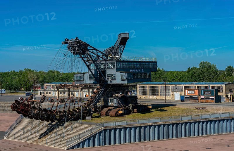 Mosquito bucket wheel excavator in the open-air museum Ferropolis
