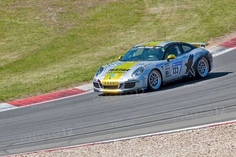 Porsche 911 GT3 R on race track