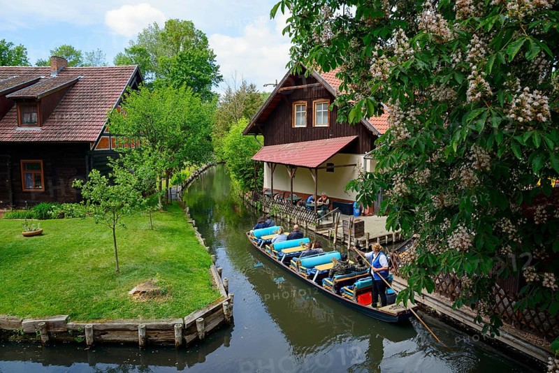 Boat trip on the Lehder Graben
