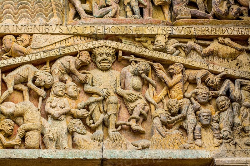 Tympanum of Sainte Foy Abbey