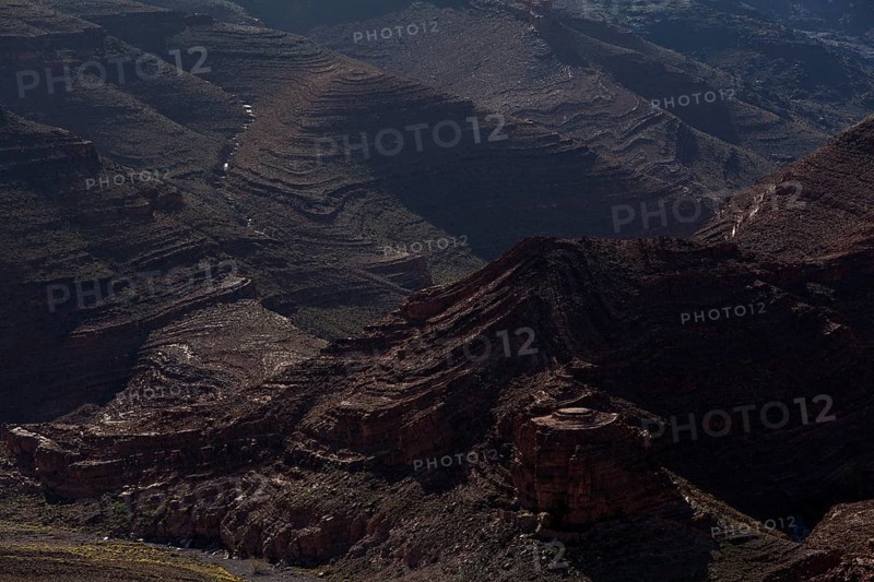 Paleozoic rock formations in the Anti-Atlas