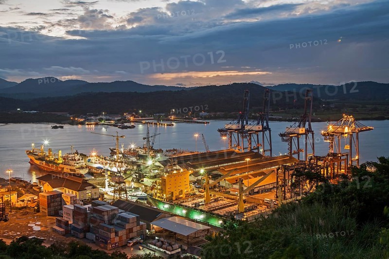 Balboa port in the Panama Canal