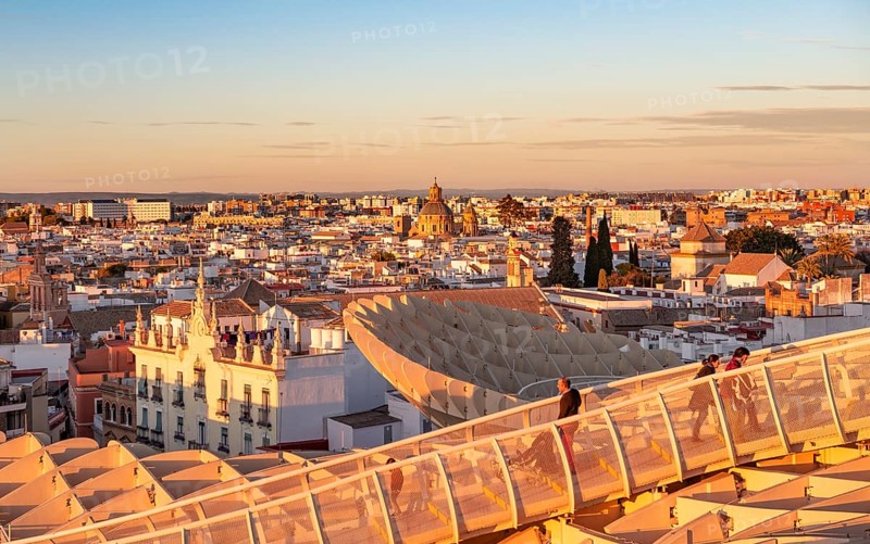 View over Seville
