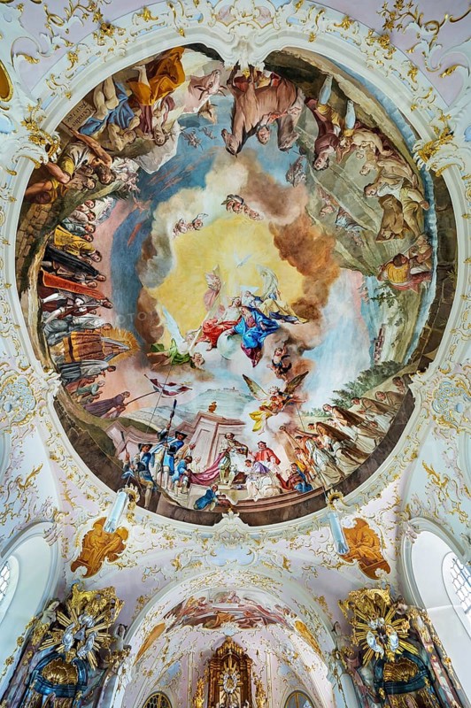 Frescoes by Matthaeus Guenther