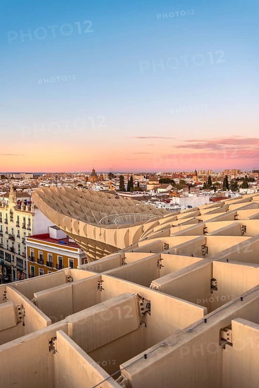 View over Seville