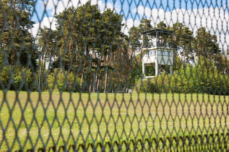 Original GDR border fence from the 1970s