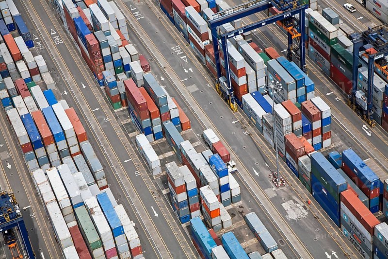 Balboa port in the Panama Canal