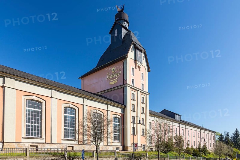 Historical building of the Radeberger Export Brewery