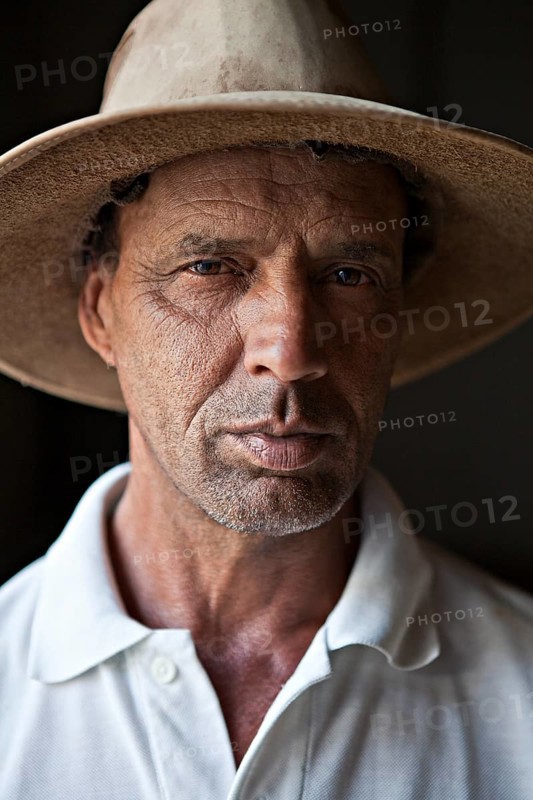 Portrait of Foreman at the coffee plantation in Itapira
