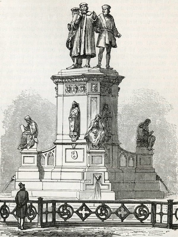 Gutenberg Fust Schoeffer Monument