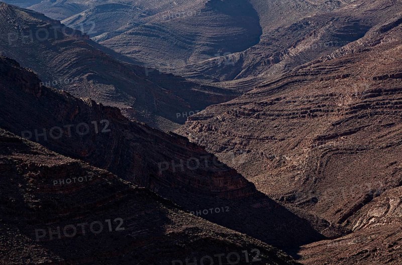 Paleozoic rock formations in the Anti-Atlas