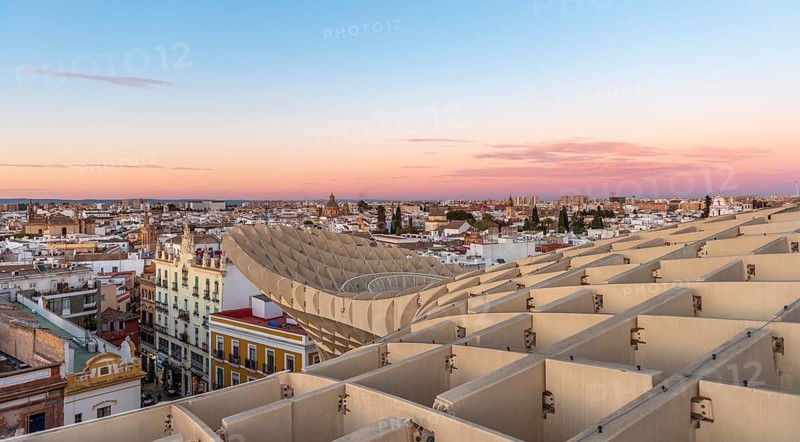 View over Seville