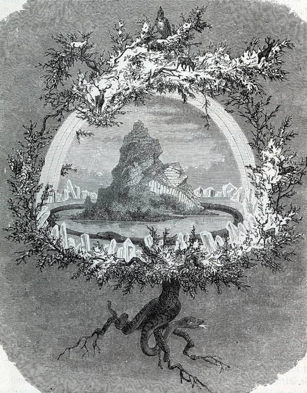 Die Weltesche Yggdrasil