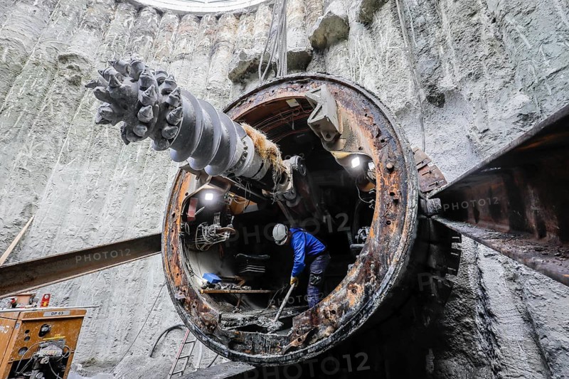 New construction of the Berne sewer