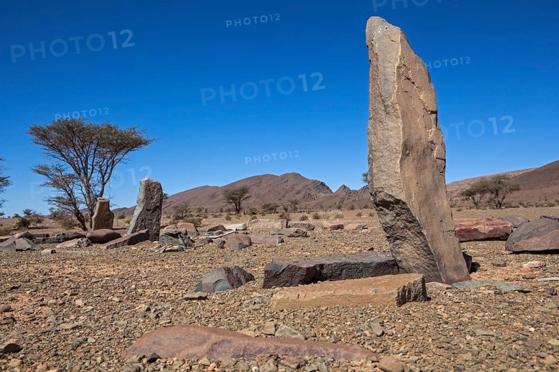 Berber cemetery in the Anti-Atlas