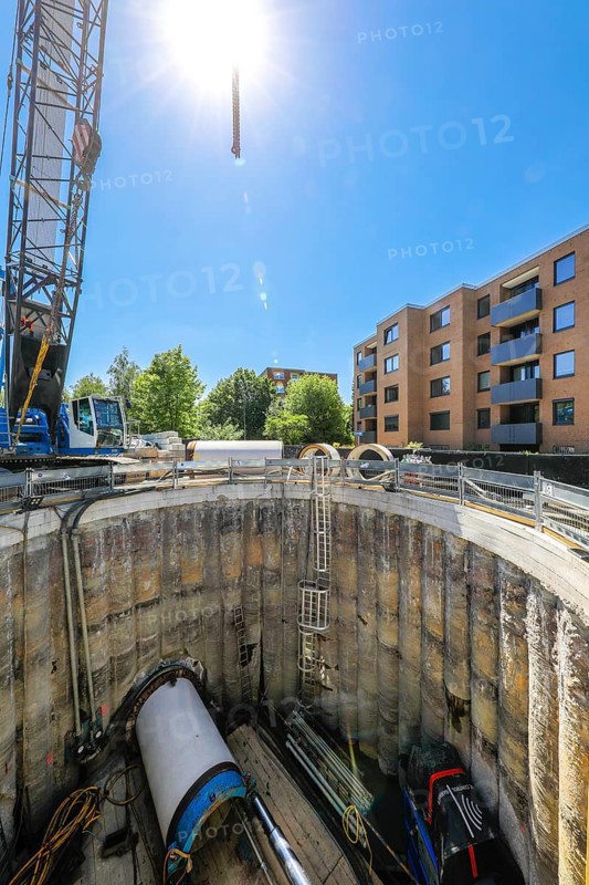 New construction of Berne sewer