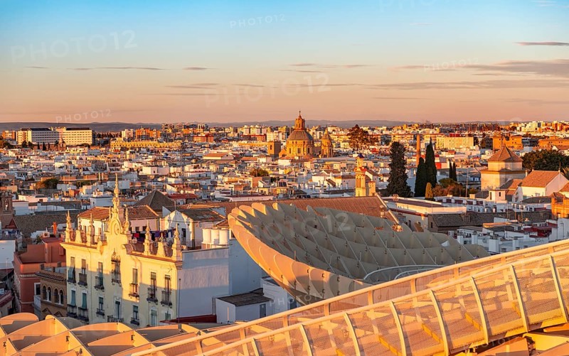 View over Seville