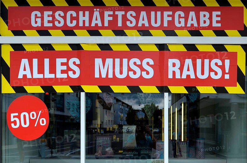 Retail business closure