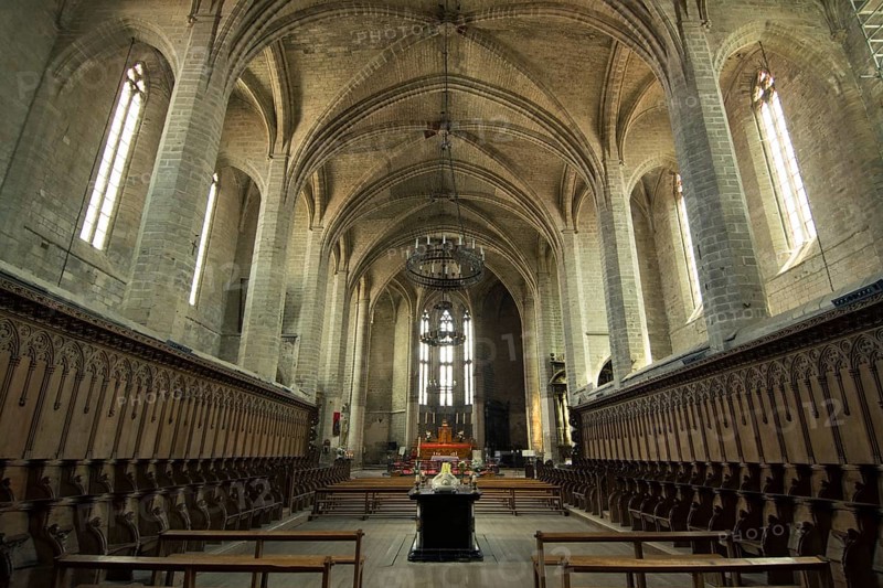 Tomb of Pope Clement VI in the abbey of La Chaise Dieu
