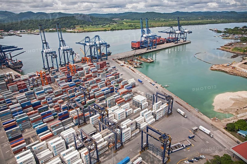 Balboa port in the Panama Canal
