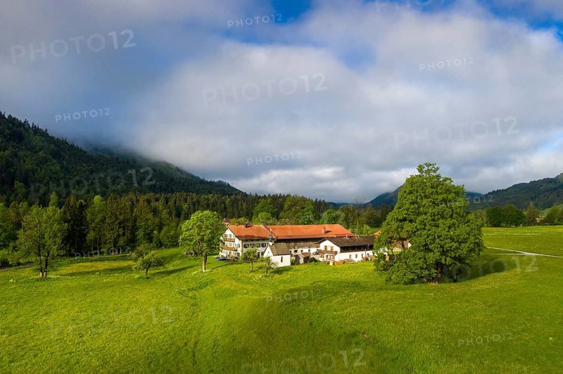 Jachenau in the morning light